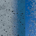 Porous untreated concrete.
